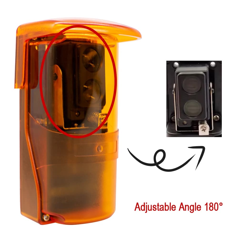 Portail automatisé 10m Sûr Détecteur réfléchissant Capteur Battant Porte de garage coulissante Ouvre-porte Faisceau de sécurité Photocellules infrarouges