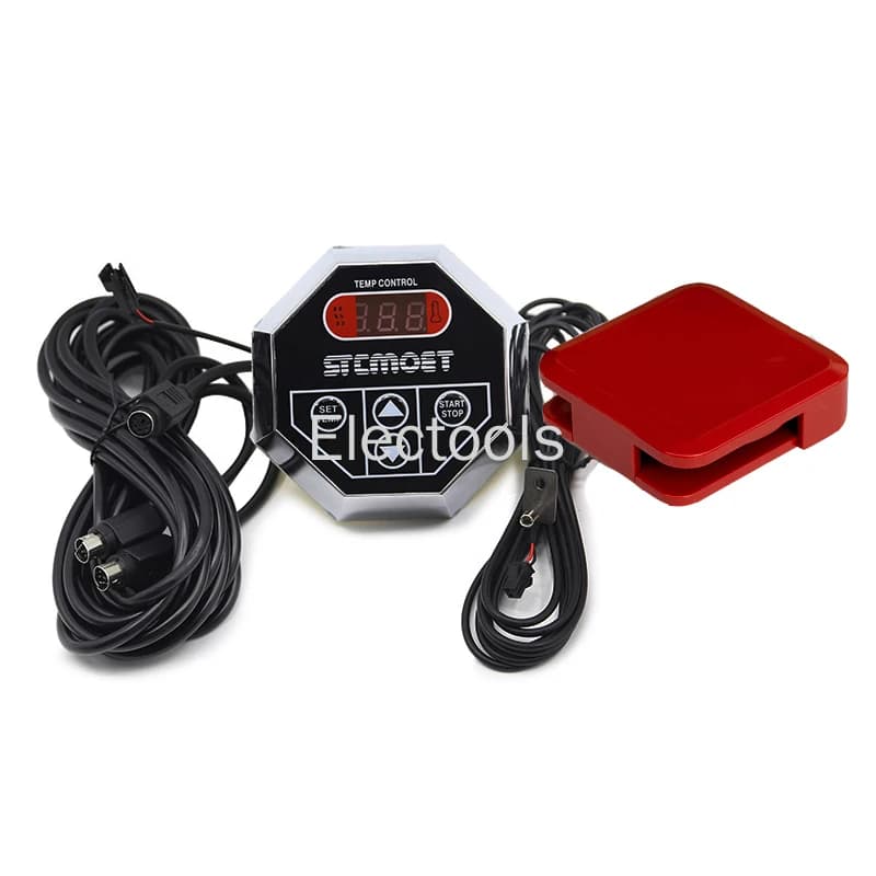 Support de moteur à vapeur de sauna, contrôleur de version de circuit, sonde de température, tuyau de chauffage, électrovanne, accessoires de machine