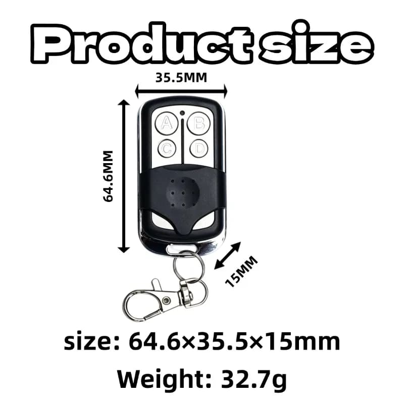 Récepteur de porte de garage SMC5326P-3 SMC5326 avec 8 commutateurs DIP
