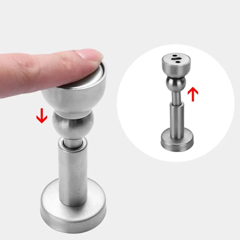 Butoir de porte magnétique en acier inoxydable