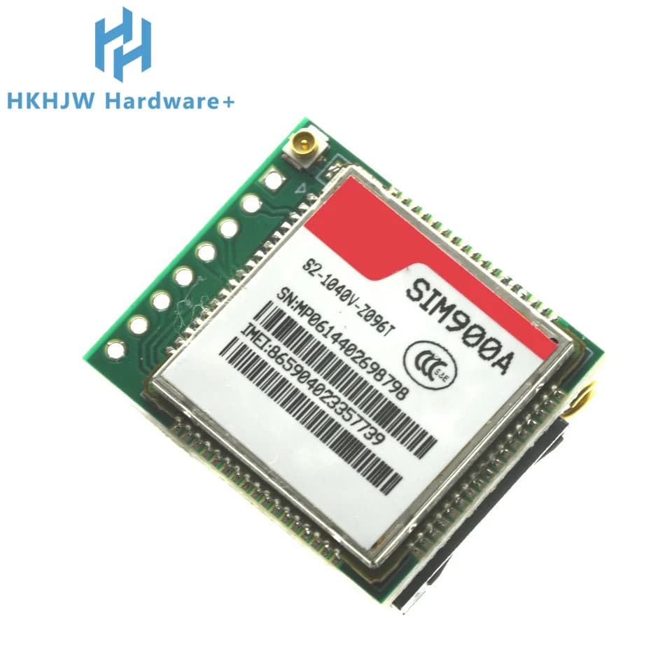 Module SIM900A GSM GPRS, Interface TTL 4 bandes 850/900/1800/1900MHz pour les projets IoT Internet d'appel SMS