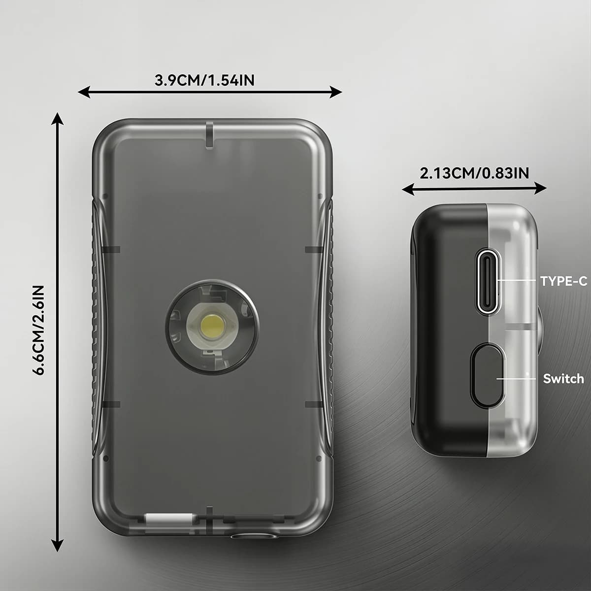 Capteur de coffre de moto, lumière intérieure LED, technologie de détection automatique intégrée, accessoires d'éclairage multifonctionnels et portables