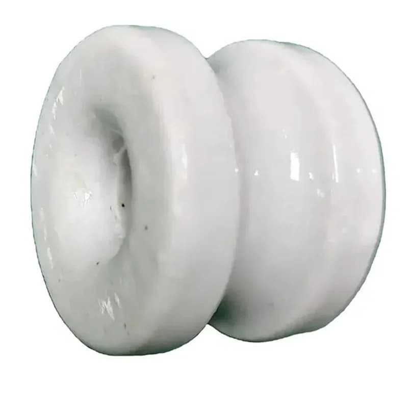 Poteau d'angle de clôture électrique en porcelaine