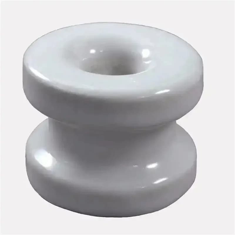 Poteau d'angle de clôture électrique en porcelaine