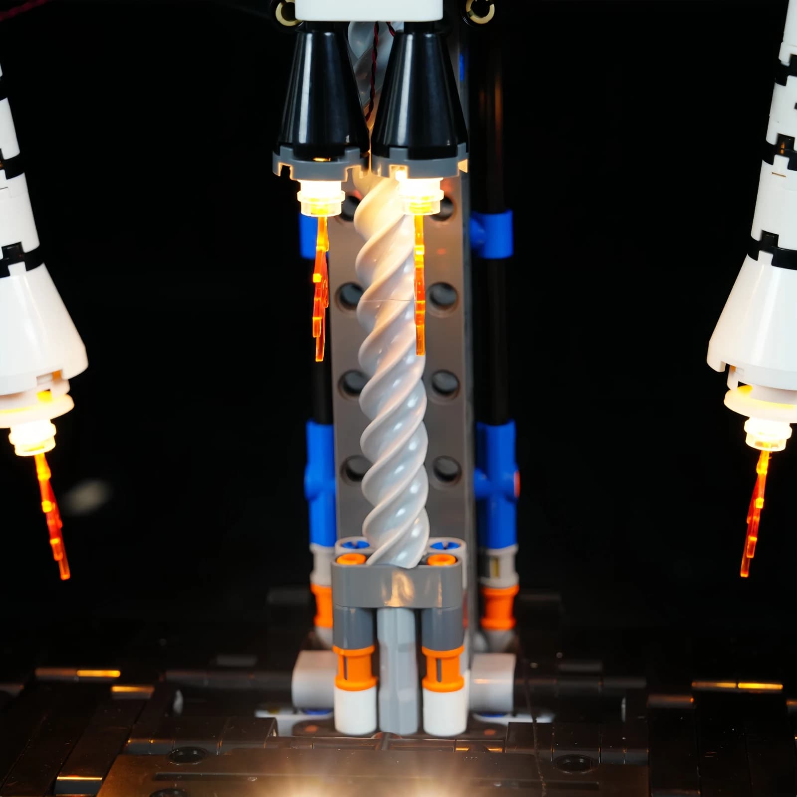 MAXCXT – lampe LED pour système de lancement spatial LEGO 42221, lampe décorative DIY, ensemble de blocs de construction non inclus