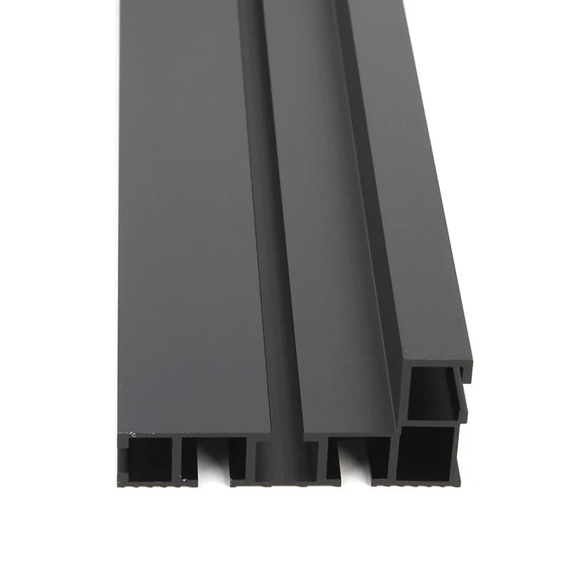 500mm 75 Type en alliage d'aluminium profil clôture routeur