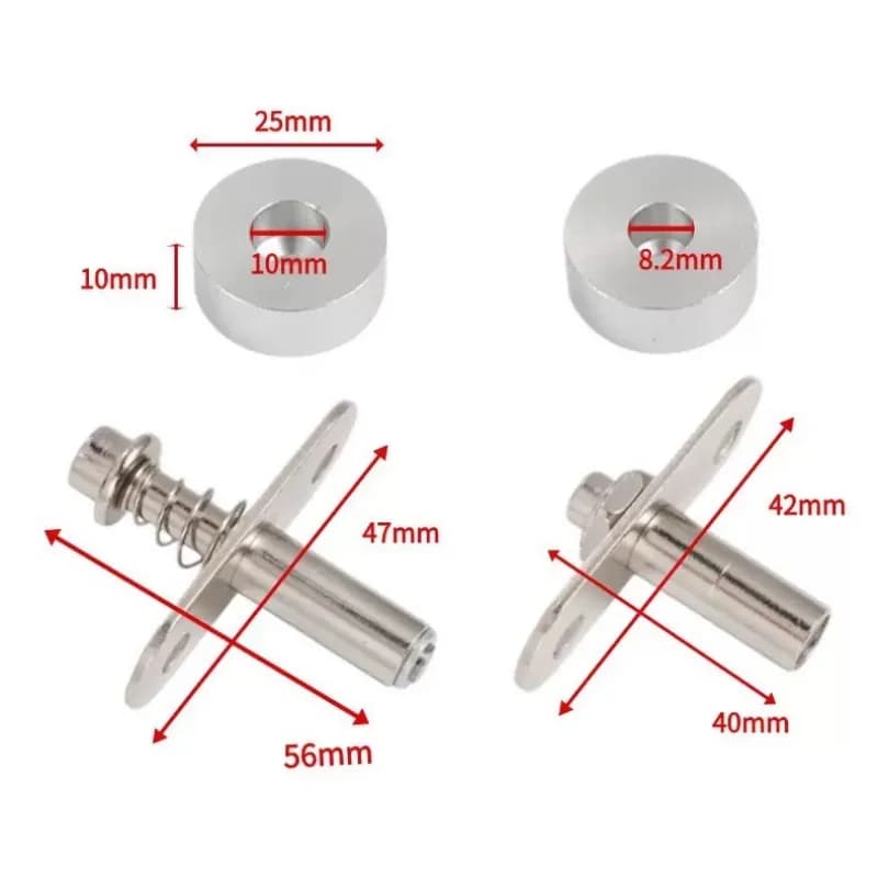 Fixations pour grilles de protection