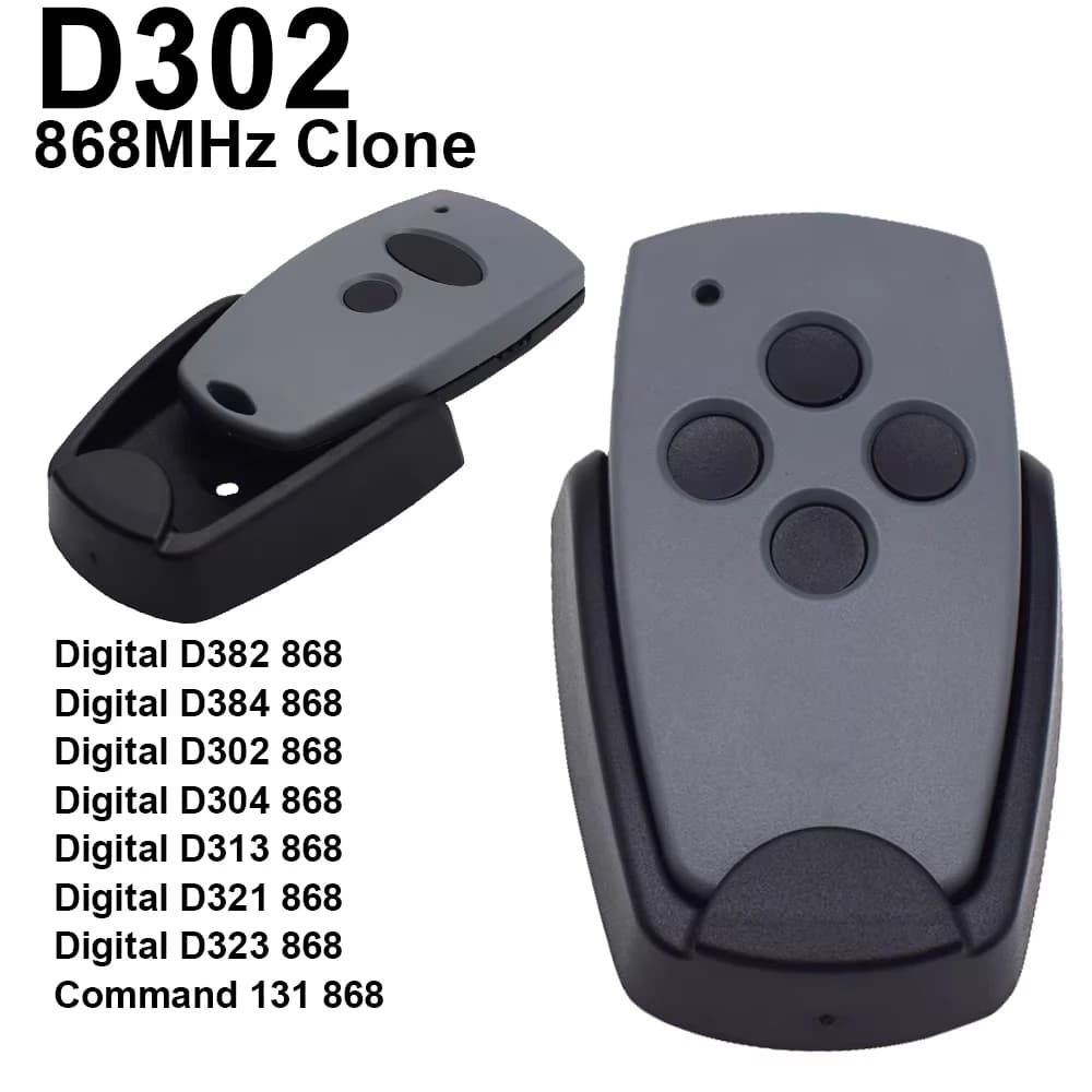 Télécommande de portail numérique Pilot 868 MARANTEC D302/D304 868 MHz