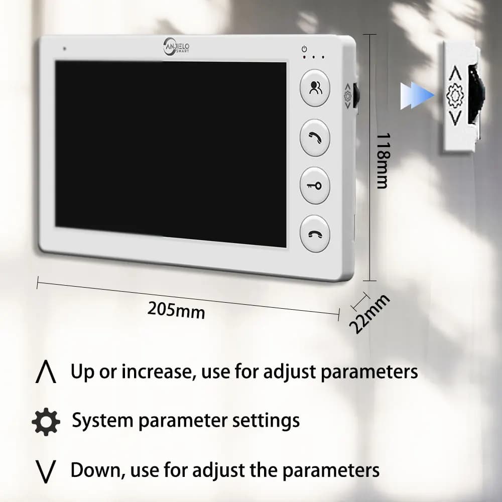 Interphone vidéo filaire