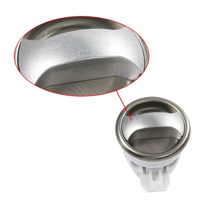 Serrure de Porte Ronde en Alliage de Zinc