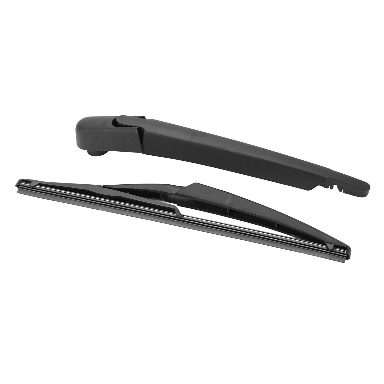 Jeu de lames de bras d'essuie-glace arrière de voiture, 287815304R, noir pour DACIA SANDERO 2005, 2006, 2007, 2008, 2009, 2010, 2011, 2012, 2013-2015