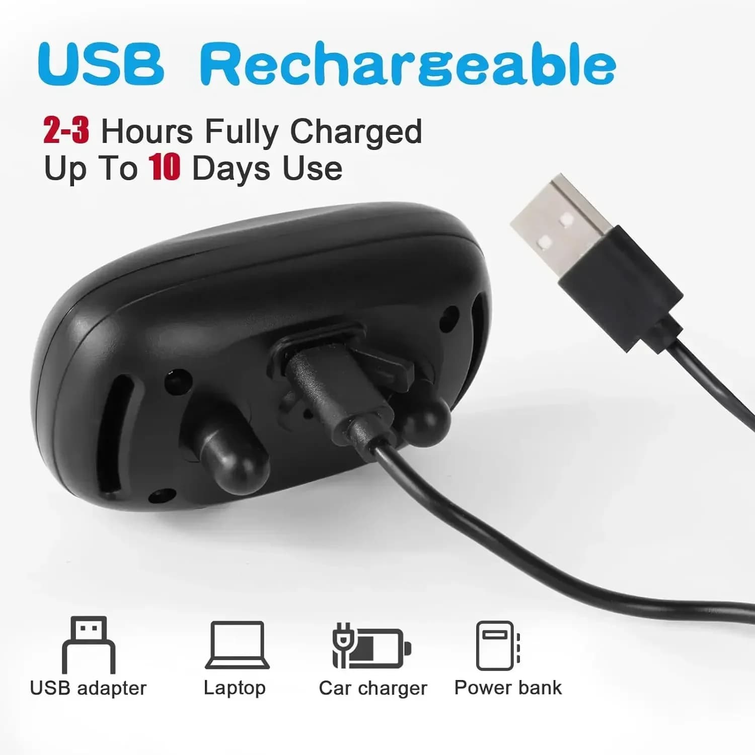 Dispositif Anti-aboiement pour chien de compagnie, collier d'entraînement pour chiens, Rechargeable par USB, Anti-aboiement ultrasonique, Vibration