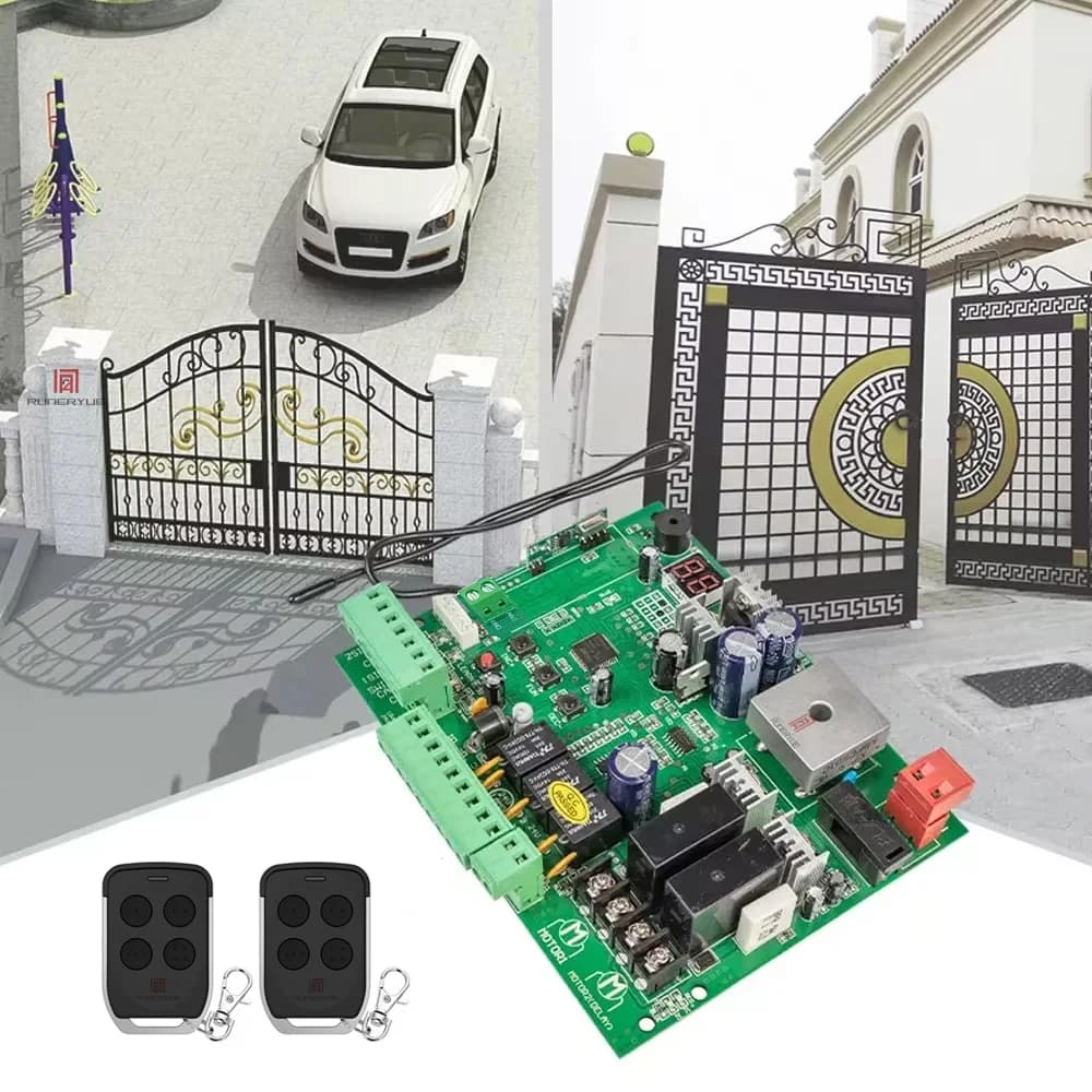Carte PCB DC 24V pour ouvre-porte battante automatique à Double bras