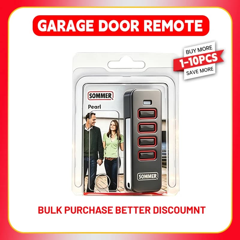 Télécommande à code roulant SOMMER PEARL 868 MHz TWIN VIBE STATUS 4 boutons pour ouvre-porte de garage 4018 4019 TX40 TRX55 T