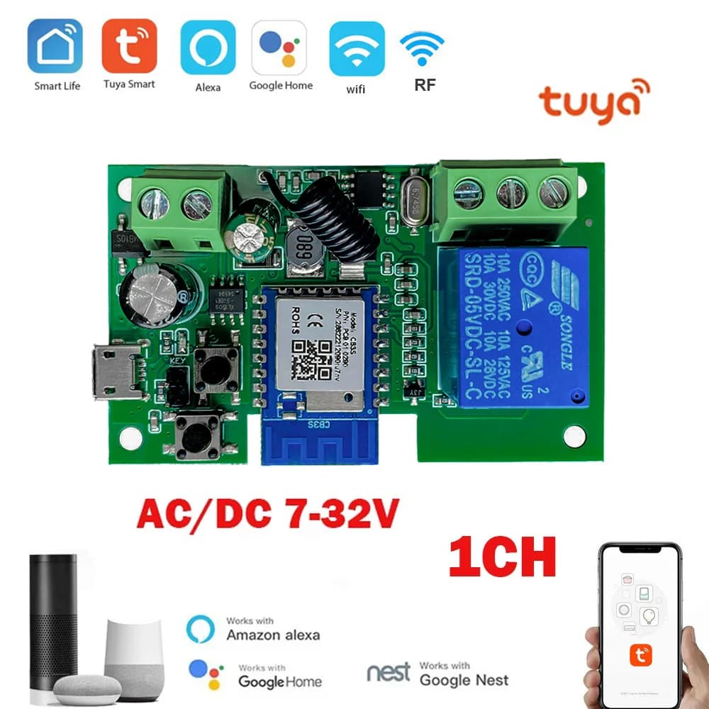 Tuya – ouvre-porte de Garage WIFI