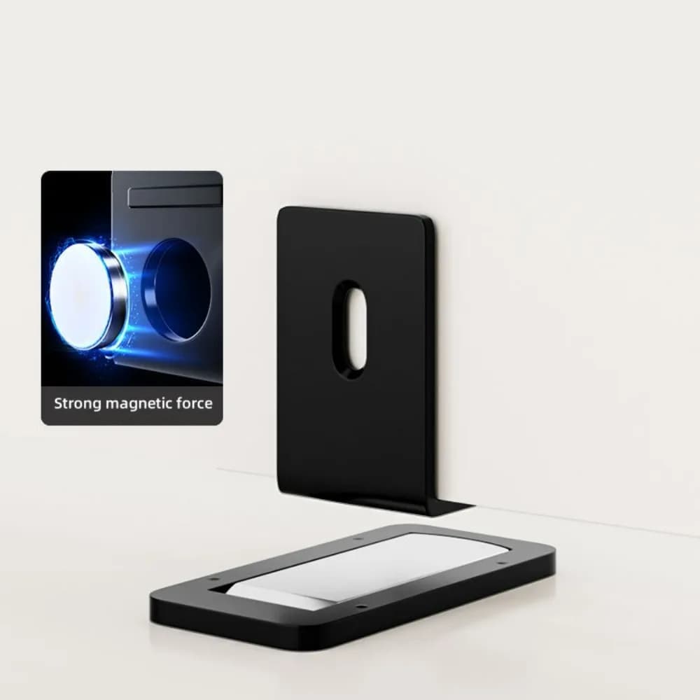 Butoir de porte magnétique Invisible en alliage d'aluminium