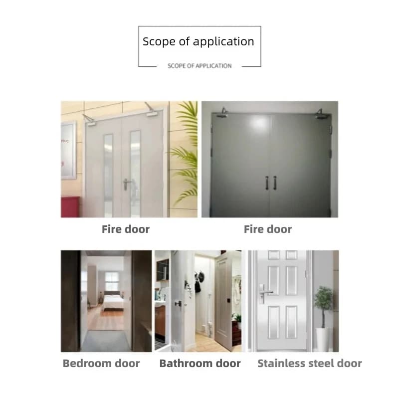 Charnières de porte robustes
