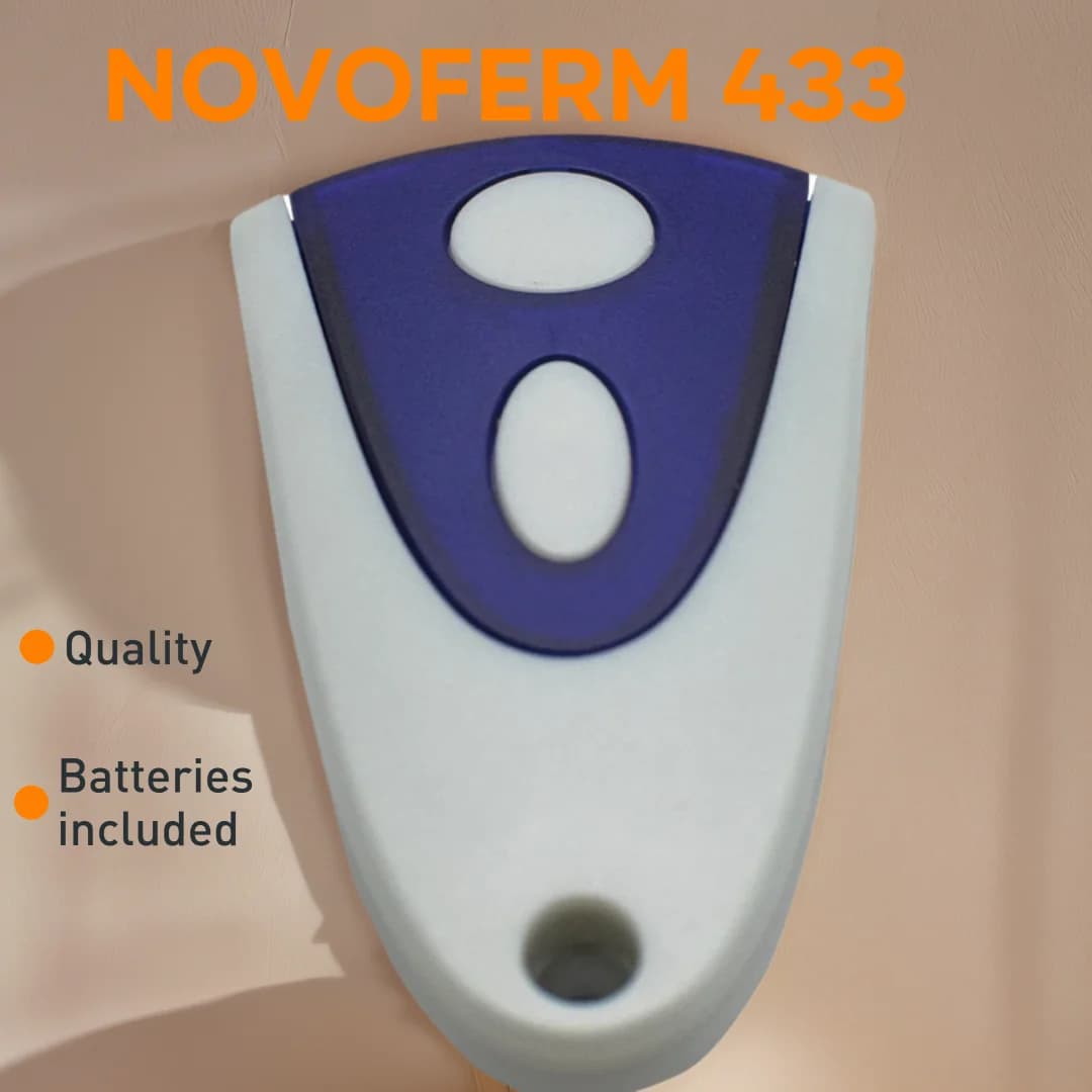 NOVOFERM NOVOTRON TORMATIC 433.92MHz barrière coulissante porte battante