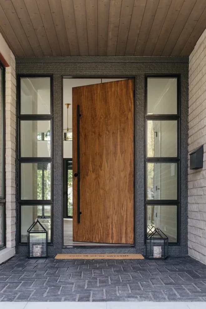 Portes principales de prix d'usine pour la sécurité de la maison