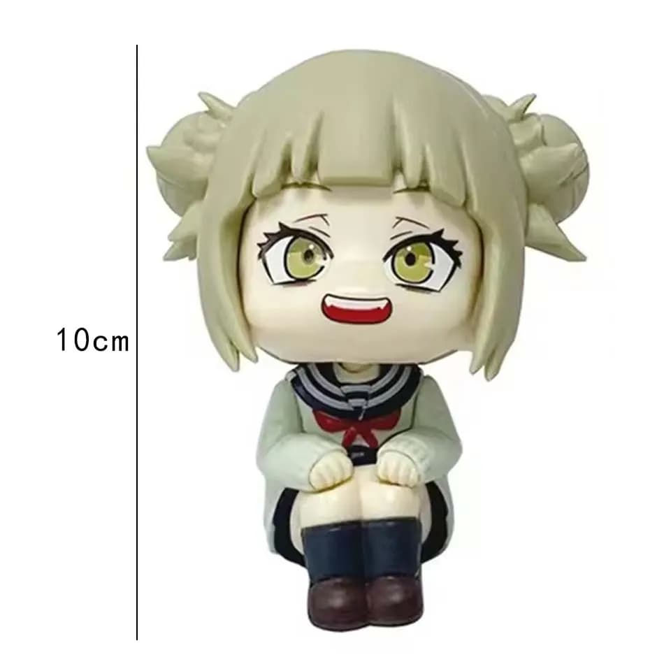 PVC | (MHA) : Tomura Shigaraki / Izuku Midoriya / Katsuki Bakugo My Hero Academia Figurine PVC Mignonne Chibi | Jouet de collection