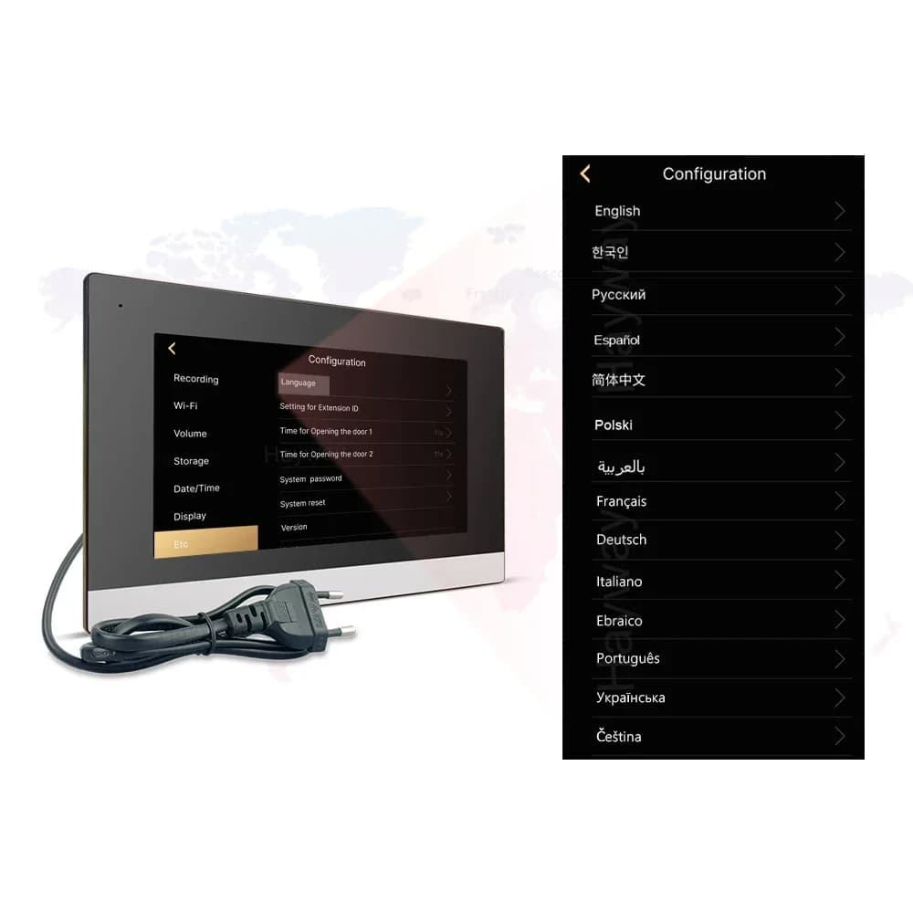 Système d'interphone vidéo 1080P