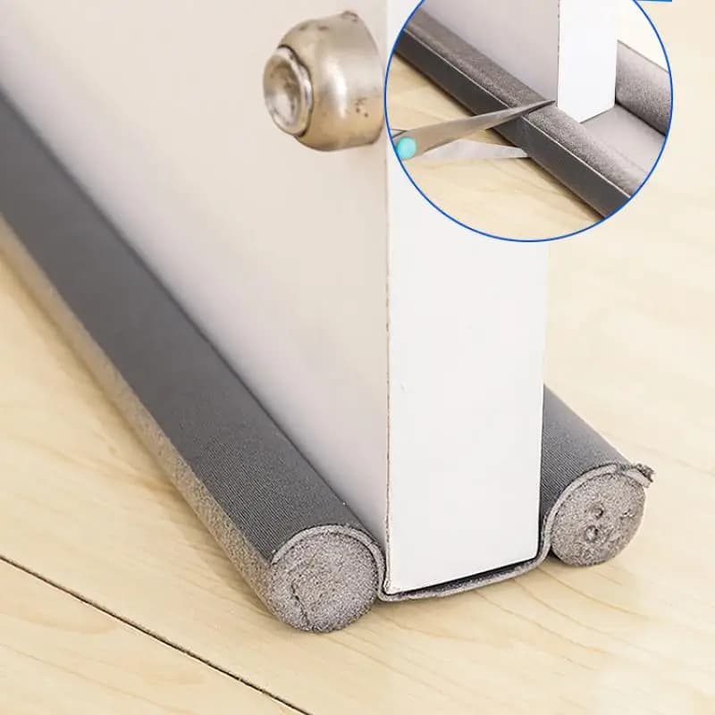 2/1PC Flexible sous la porte bouchon de tirage bande d'étanchéité inférieure