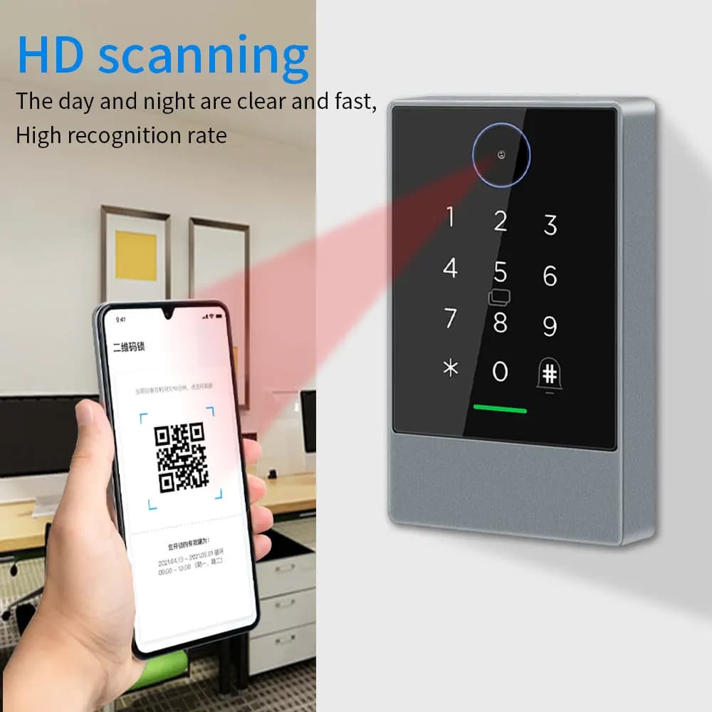 TTLOCK – lecteur de contrôle d'accès QRcode K3Q + G2 Hub