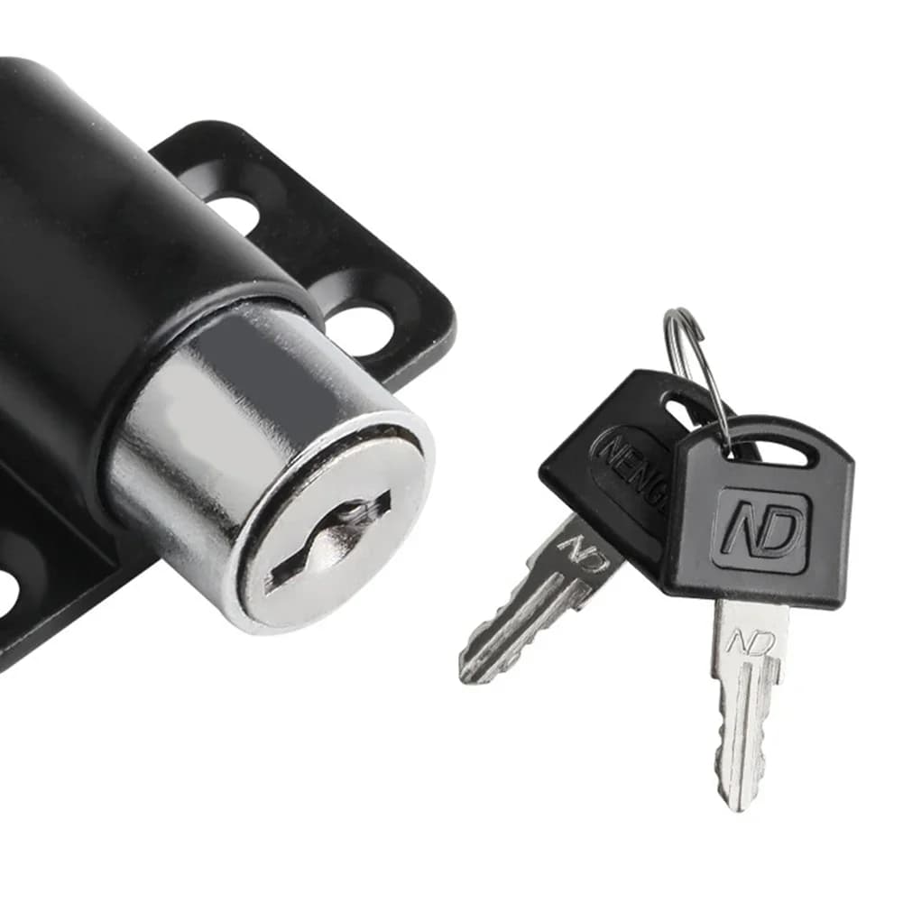 2 clés, 1 jeu de serrures pour portes et fenêtres coulissantes avec protection de sécurité