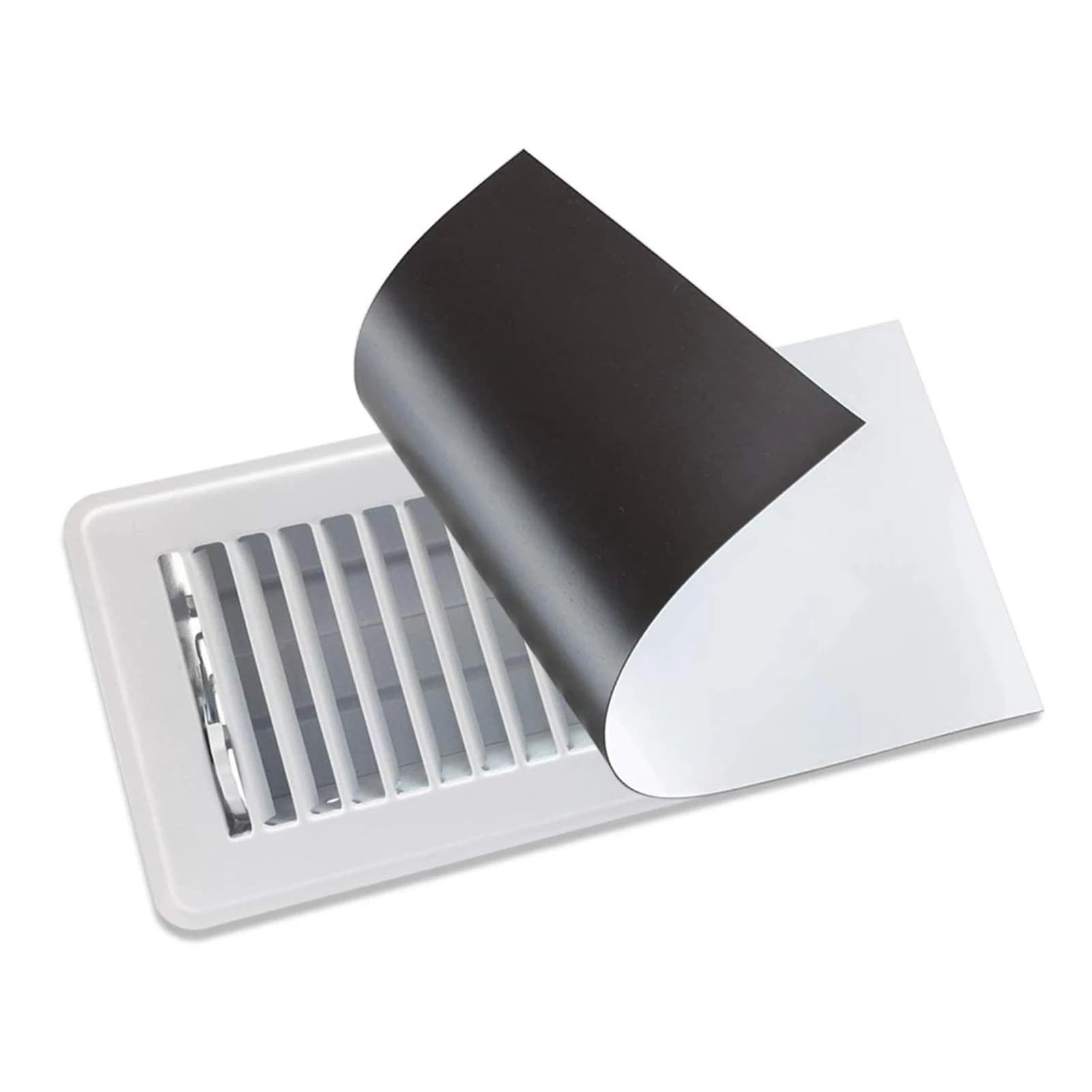 Couvre-grilles de ventilation magnétiques puissants pour les grilles d'aération standard au sol de la maison, avec feuille magnétique flexible