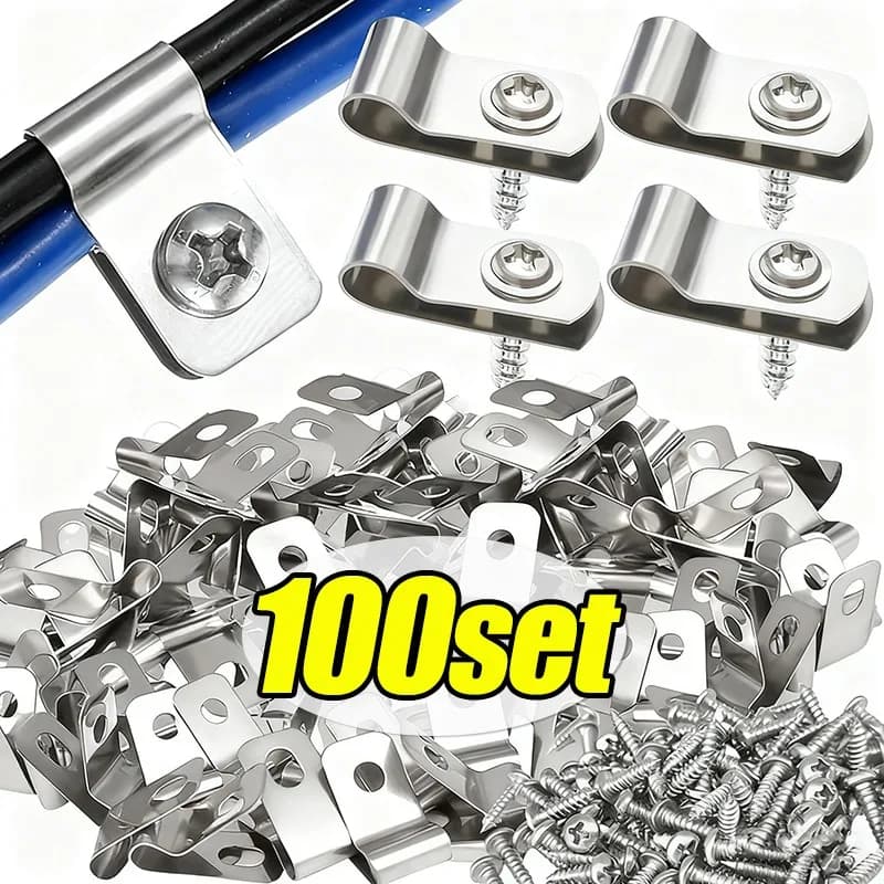 Clips de fil en acier inoxydable