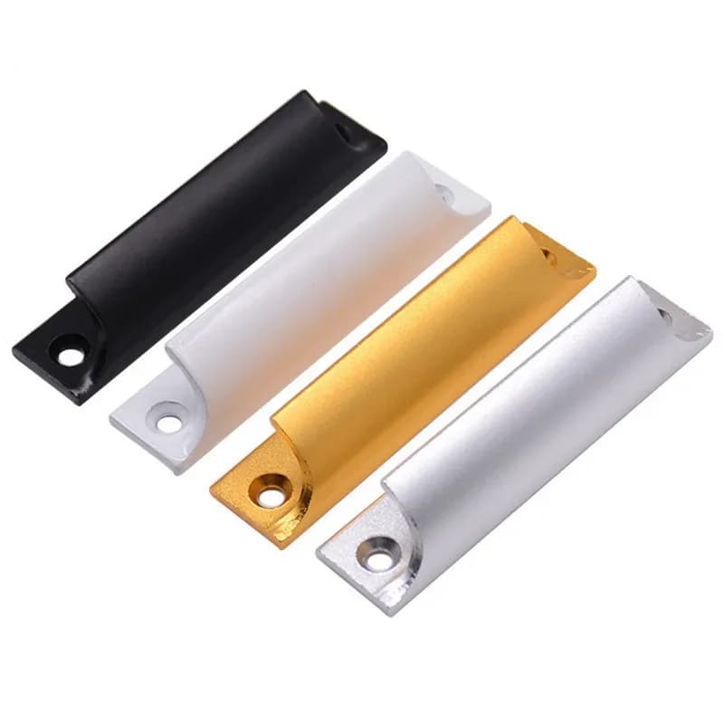 Nouvelle poignée de porte en alliage d'aluminium