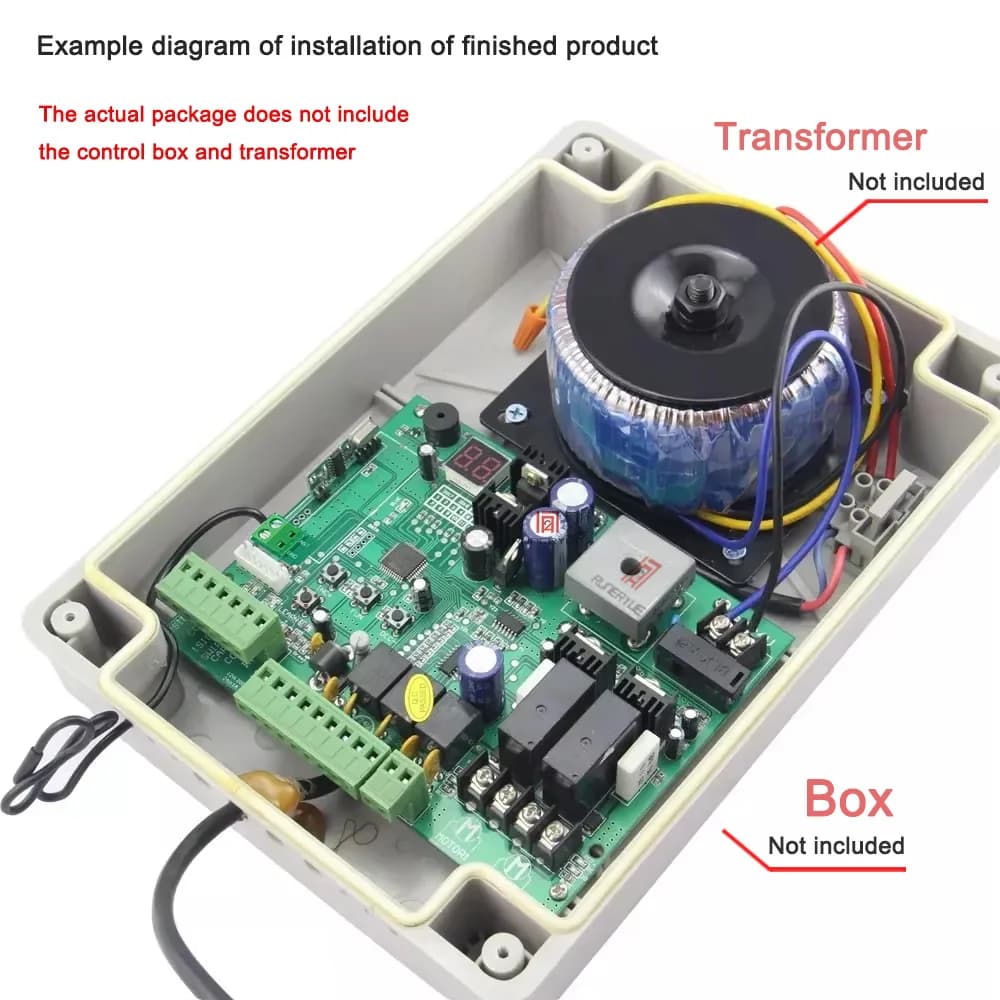 Carte PCB DC 24V pour ouvre-porte battante automatique à Double bras