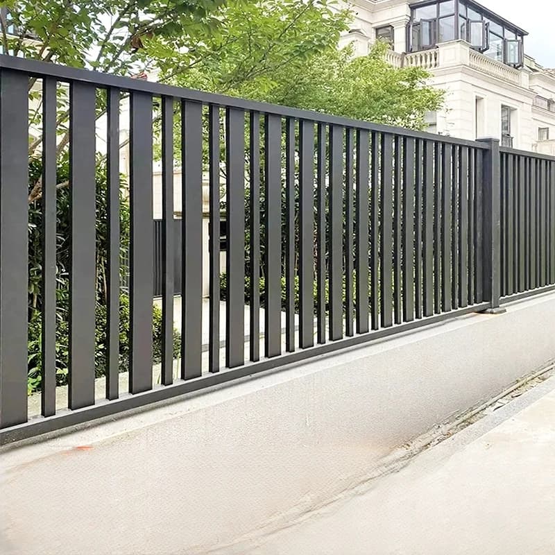 Garde-corps artistique en aluminium