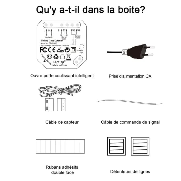 WiFi porte coulissante ouvre-moteur contrôleur commutateur Tuya vie intelligente ouverture maison à distance Alexa