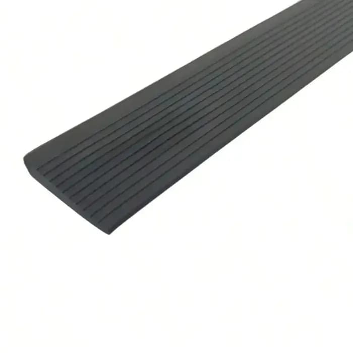 1 pièce 0,9 m x 5 cm Bande de seuil en PVC antidérapante pour porte d'entrée, plaque de passage pour