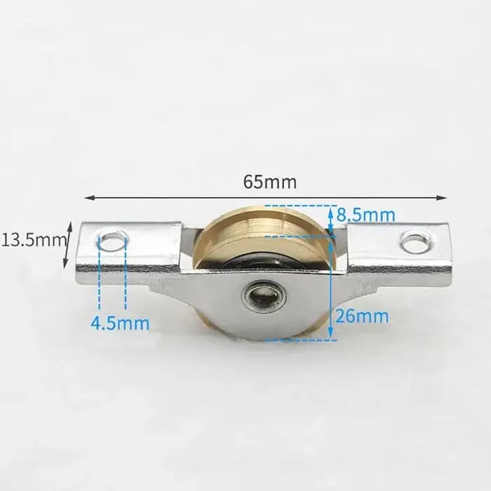 Poulie Astronomique pour Porte Coulissante