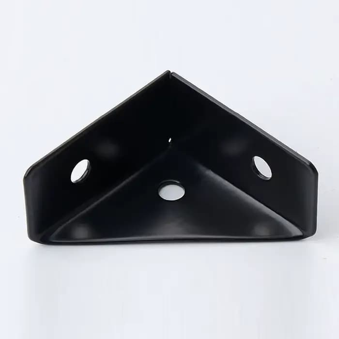 Supports d'angle en acier robustes : 90 ° Support d'angle droit
