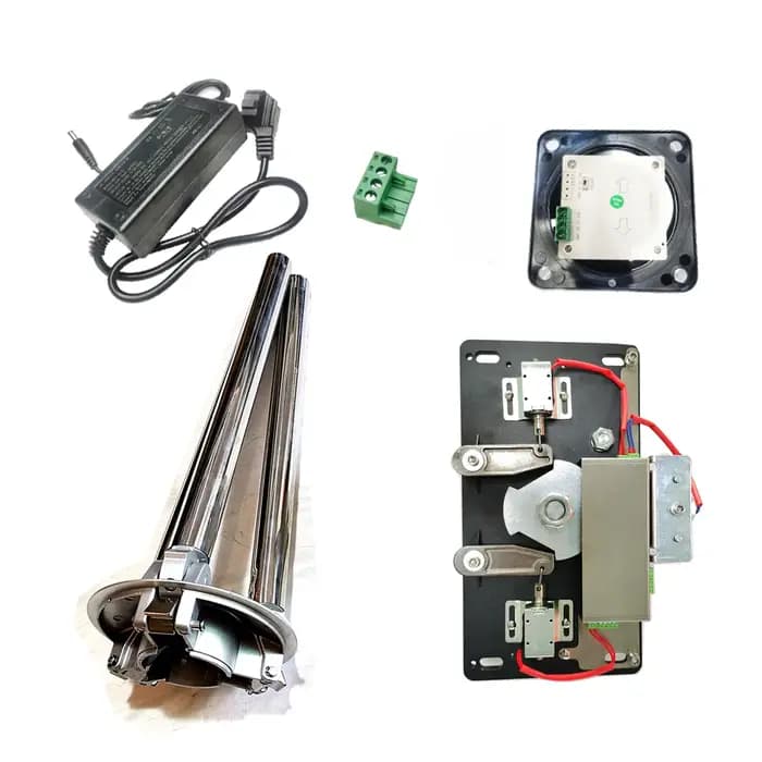 Mécanisme semi-automatique de tourniquet de trépied de porte de sécurité avec le circuit intégré