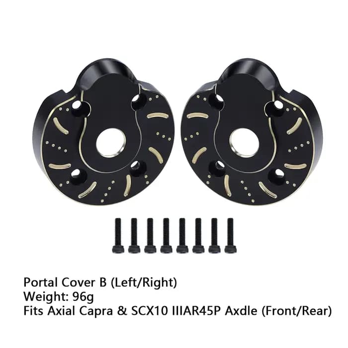 Ensemble de couvercles de portail pour dosettes de direction