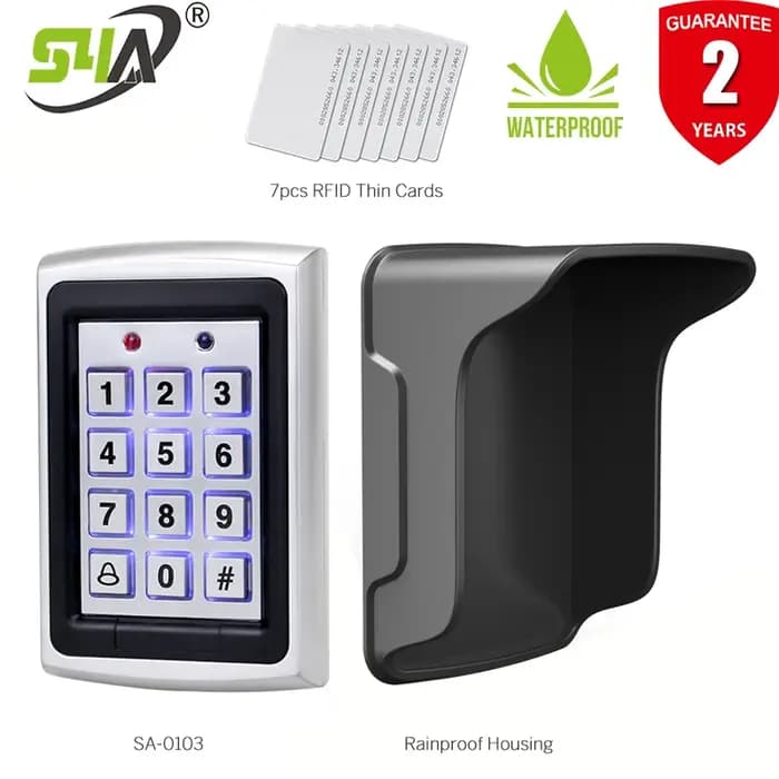 Clavier de contrôle d'accès en métal S4A RFID