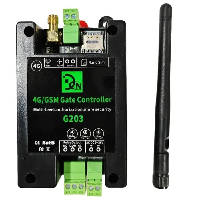 Ouvre-porte GSM, télécommande sans fil 2G/4G pour portails
