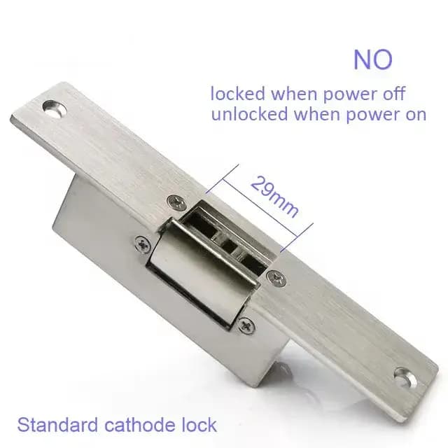 Serrure de porte électronique à gâche électrique, système de contrôle d'accès, sécurité contre les p