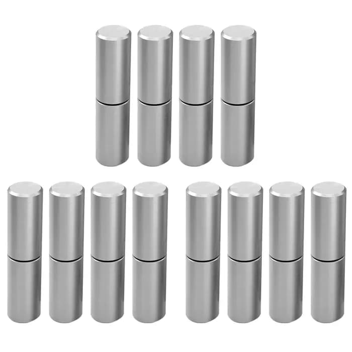 Charnières à souder AFOURT-12X 4 pouces, charnières robustes pour portails 4⅛ x 1 pouce, charnières à souder pour portes en fer, portails métalliques