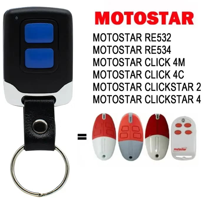 TÉLÉCOMMANDE DE COPIE 2 CANAUX 100 % COMPATIBLE MOTOSTAR