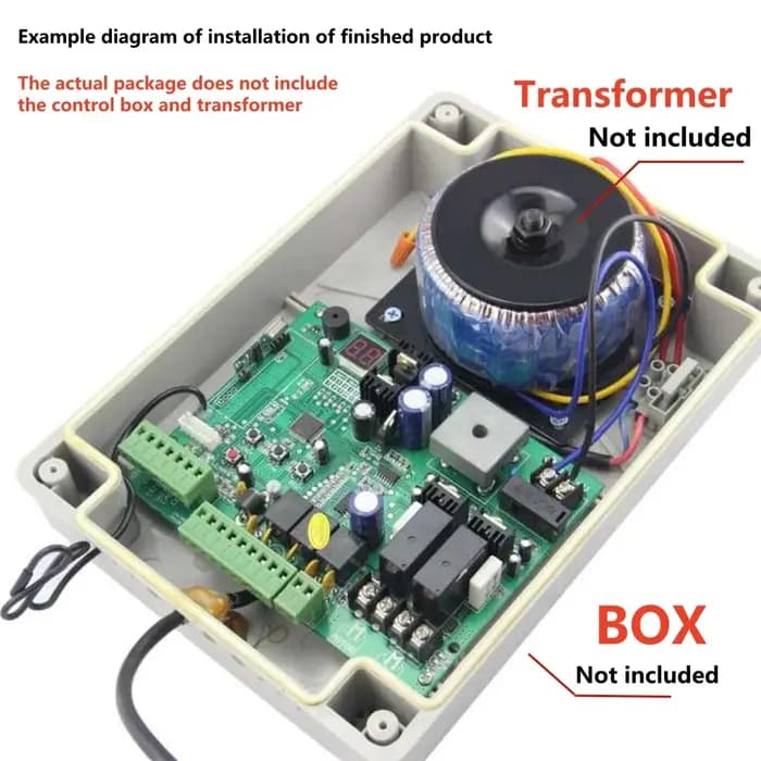 Carte PCB DC 24V pour ouvre-porte battante automatique à Double bras