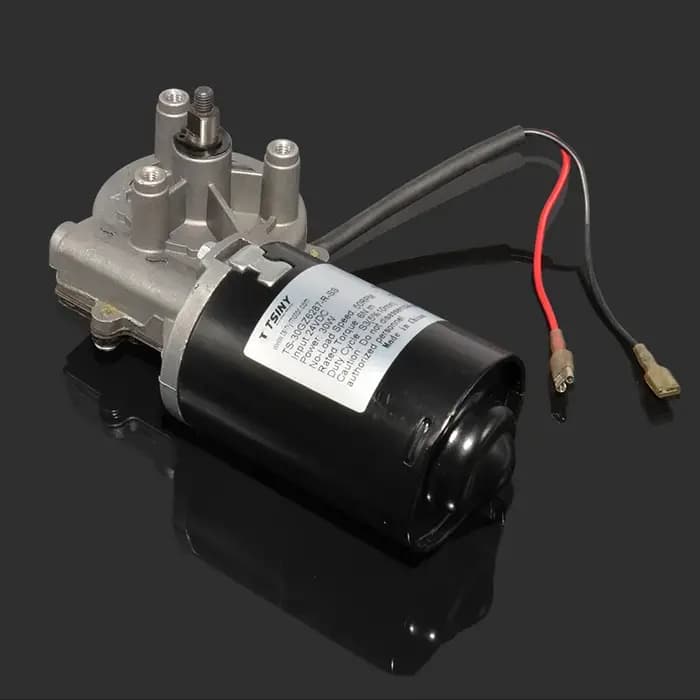 Moteur à engrenages électriques réversibles en métal