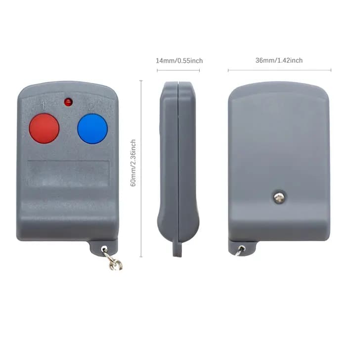 Nouveau télécommande de porte de garage à code roulant Garrison TX1 TX2 TX3 TX4 TX5 300-400MHz