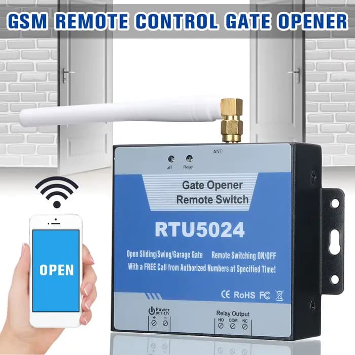 Ouvre-porte RTU5024 4G SMS alarme intelligente reconnaissance d'identification