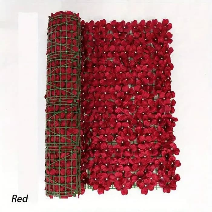 Rouleau de clôture de haie artificielle, treillis d'écran de lierre synthétique pour balcon, Patio,