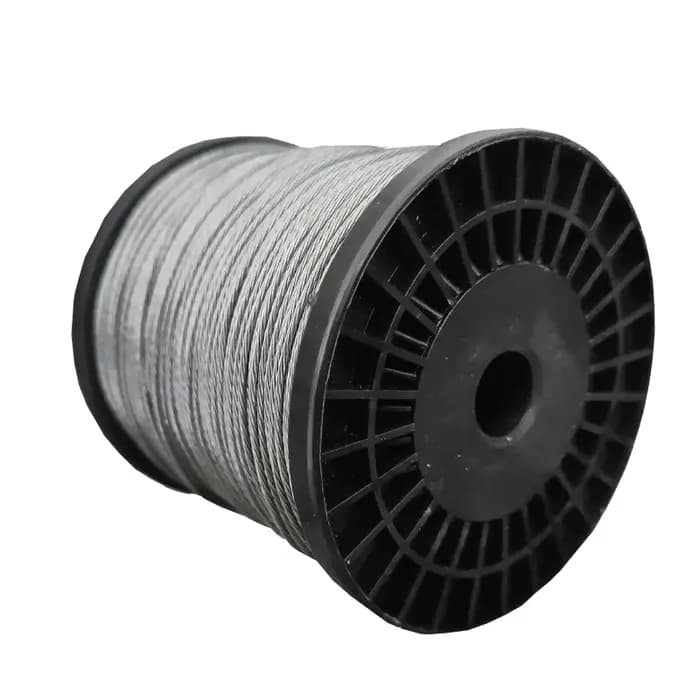 Fil de clôture électrique en alliage d'aluminium et de magnésium de 200 m